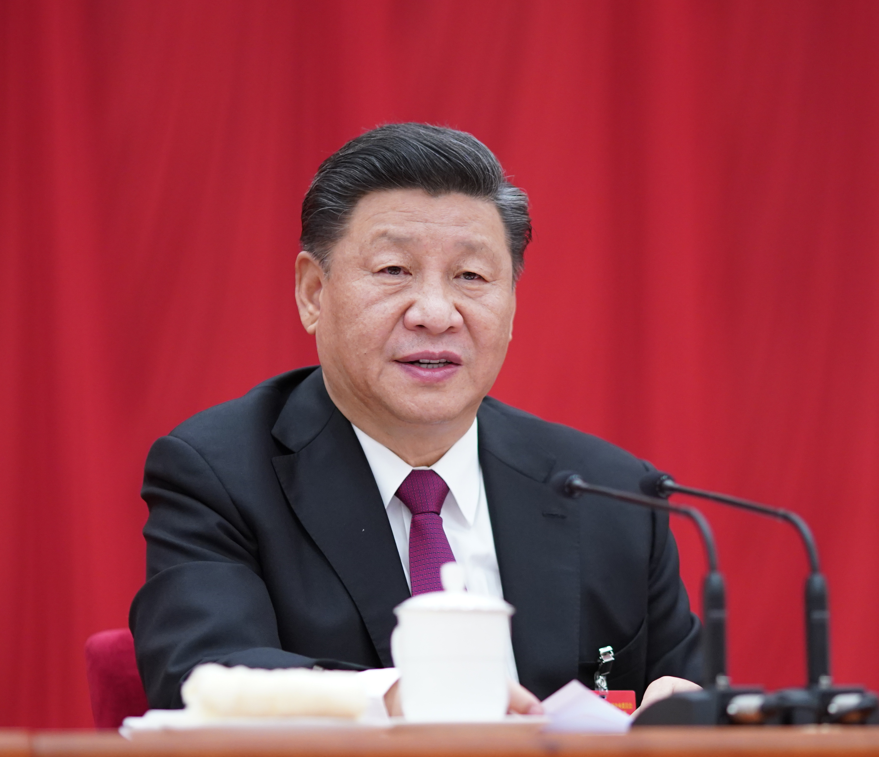 中国共产党第十九届中央委员会第四次全体会议，于2019年10月28日至31日在北京举行。中央委员会总书记习近平作重要讲话。新华社记者 鞠鹏 摄.jpg