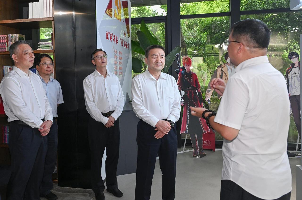 王成国在杭州调研